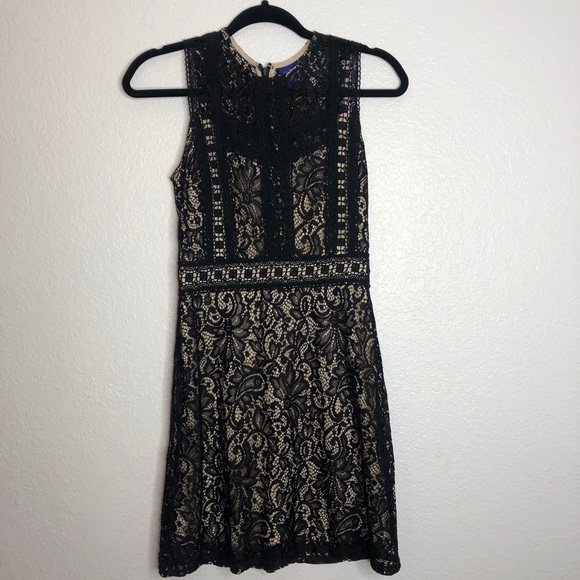 Disney Dresses & Skirts - Disney Beauty And The Beast Black Lace Mini Dress